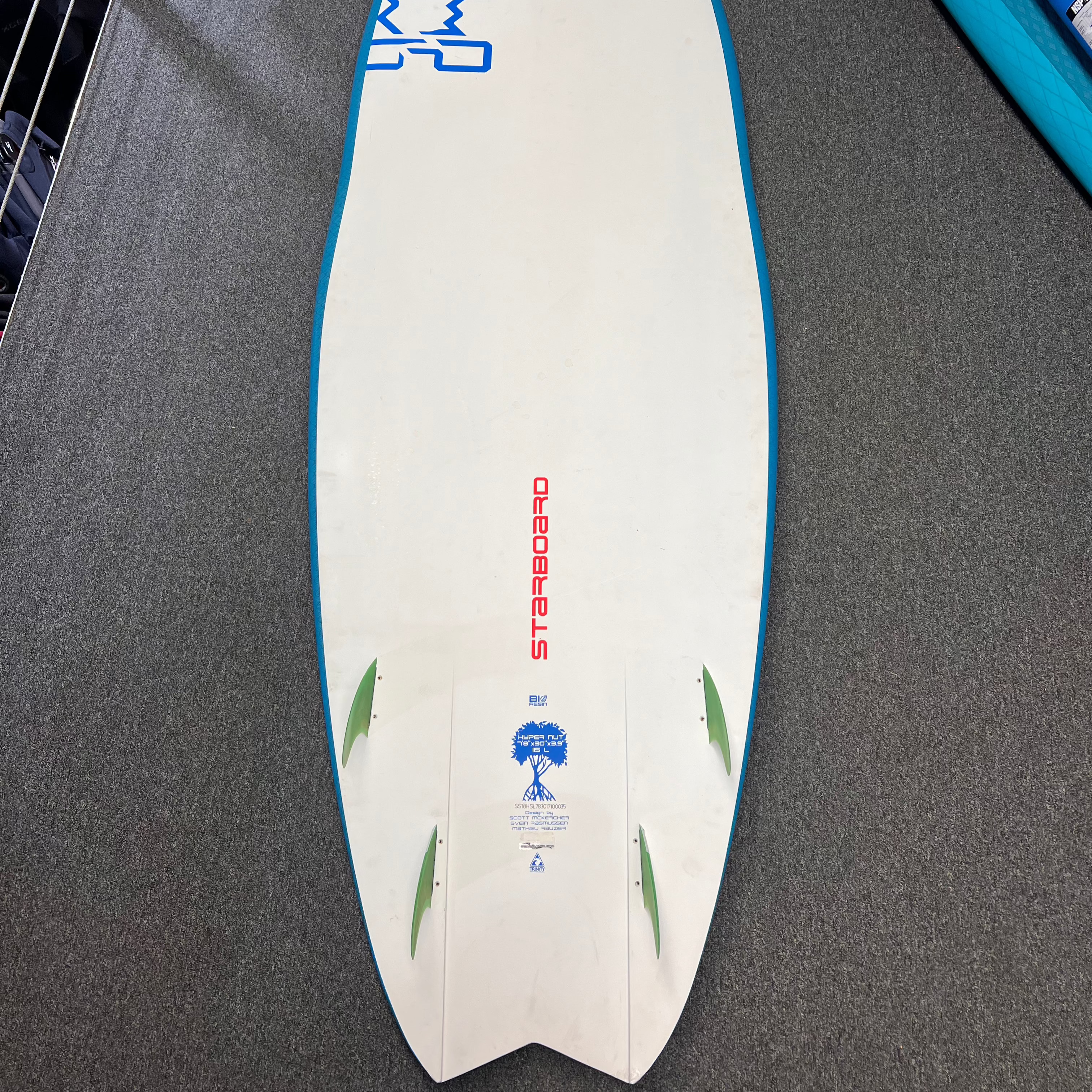Used 7'8" Starboard Hypernut Starlite