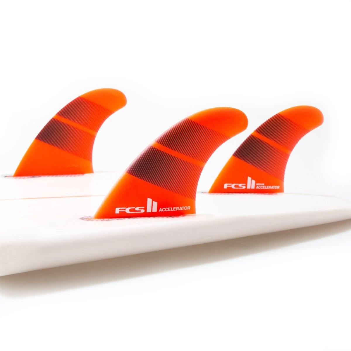 FCS II Accelerator Neo Glass Tri Fin Set - Urban Surf