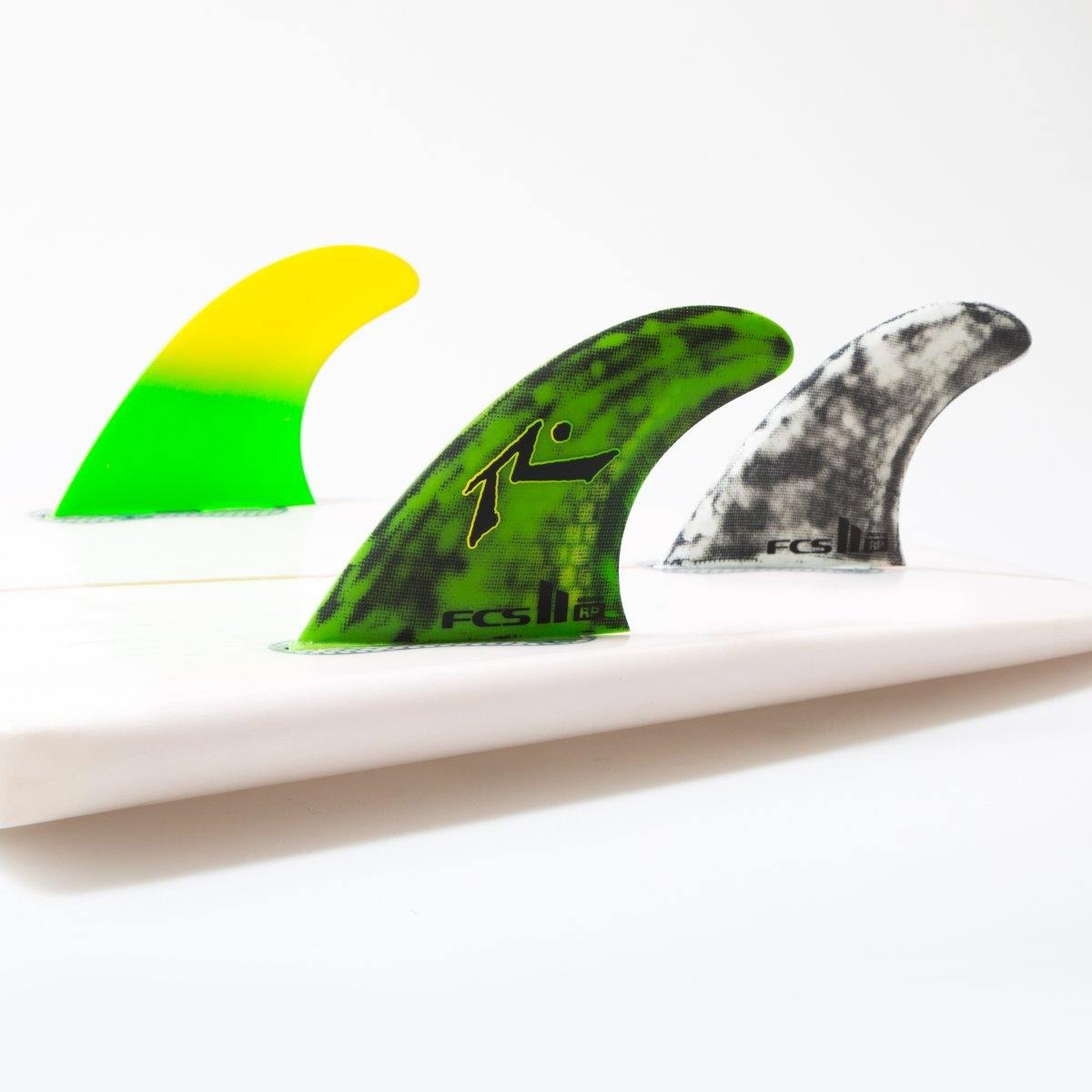 FCS II Rusty PC Tri Fins - Medium - Urban Surf