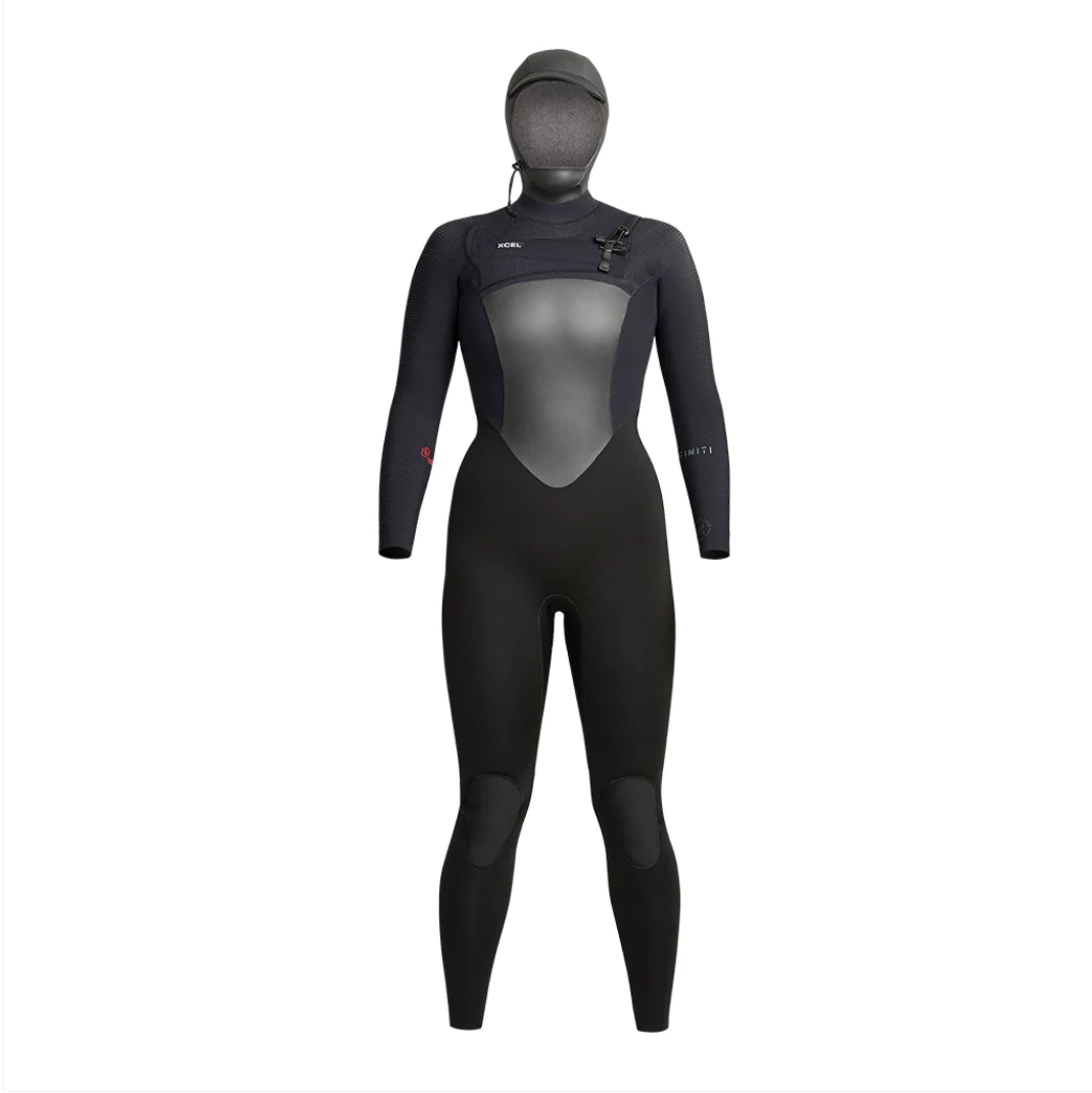 Women's Xcel Infiniti 5/4 Hooded Wetsuit - Urban Surf