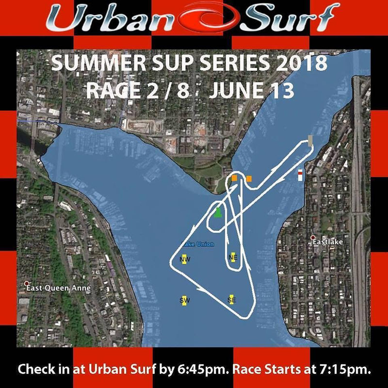 Race 2 / 8 Urban Surf Summer SUP Series Recap - Urban Surf
