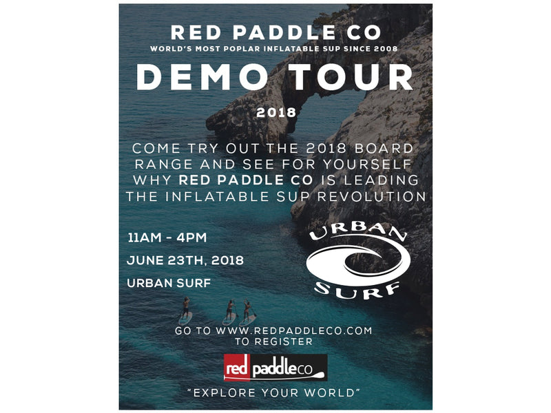 Red Paddle Co Demo Tour 2018