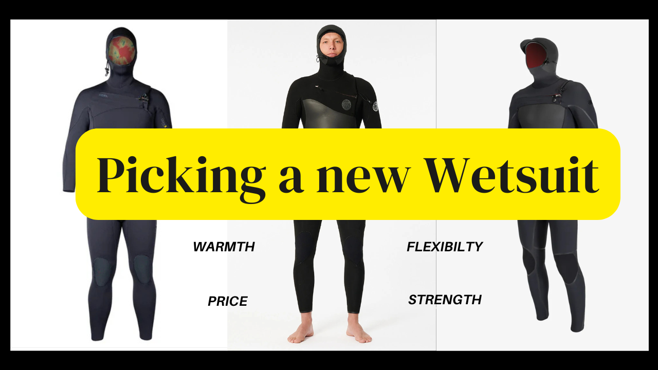 Picking a new 5/4 hooded wetsuit!