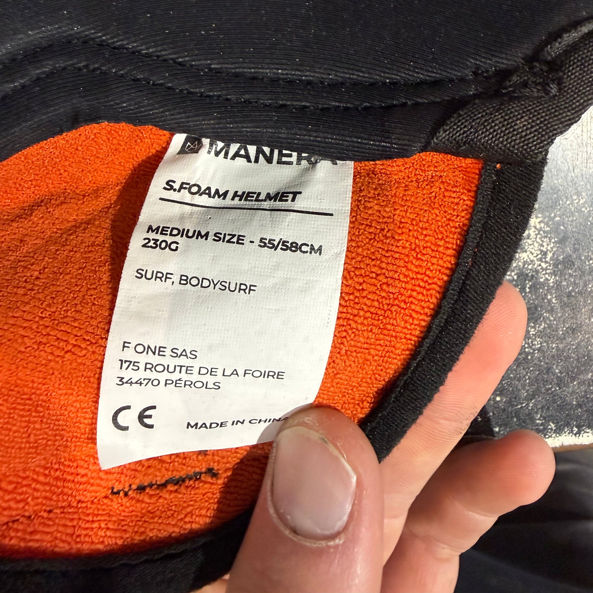 USED Manera S Foam Helmet