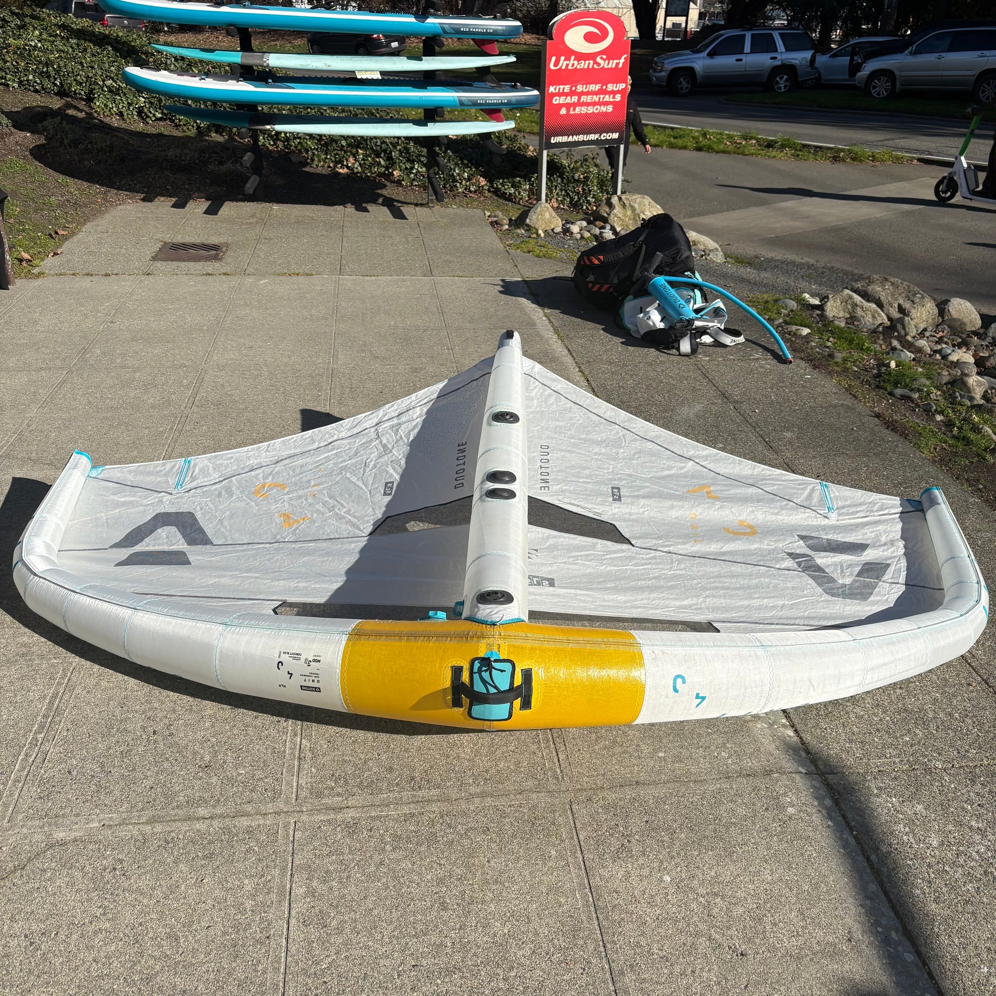 Used 2025 Duotone Unit SLS Concept Blue Foil Wing