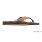 Rainbow Dark Brown Double Sandal