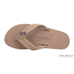 Rainbow Dark Brown Double Sandal