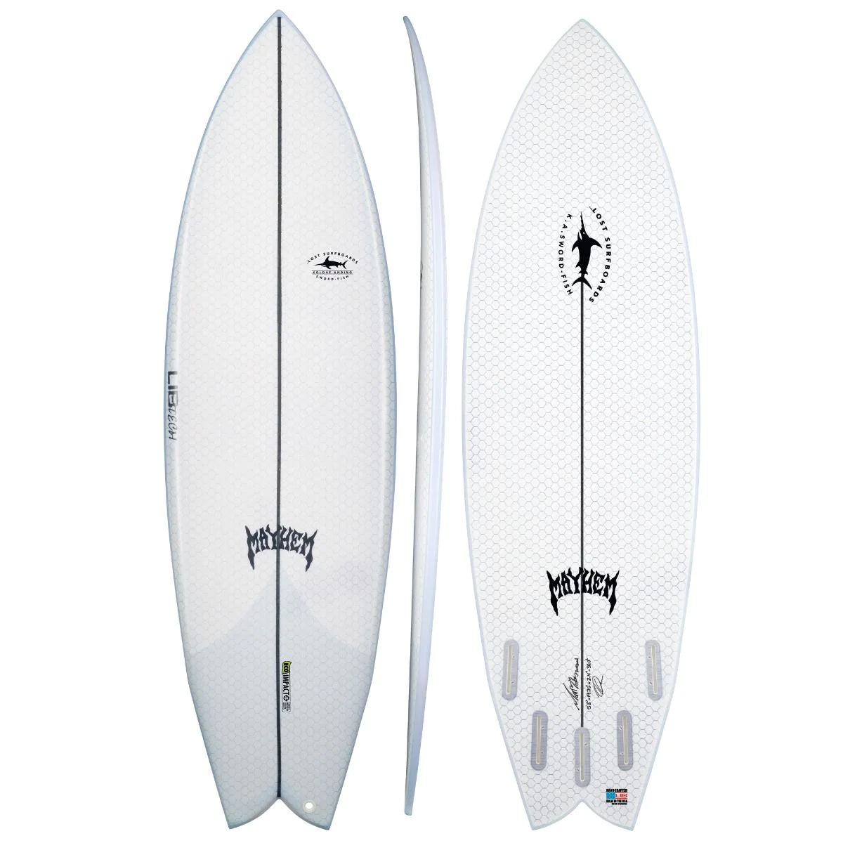 USED - 5'8" Lib Tech LOST K.A. Swordfish - Urban Surf