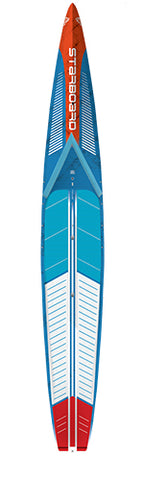 14' x 23" Starboard All Star Blue Carbon Sandwich 2024 - Urban Surf