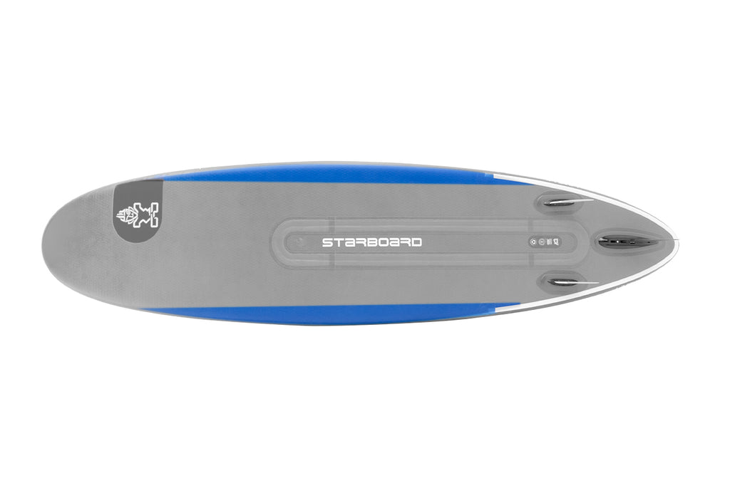 10'0" Longboard Inflatable Double Chamber