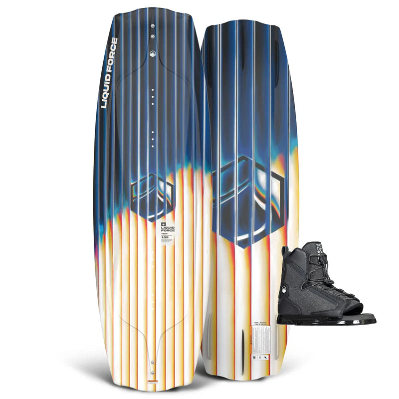 Liquid Trip Wakeboard x binding package