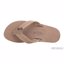 Rainbow Dark Brown Double Sandal
