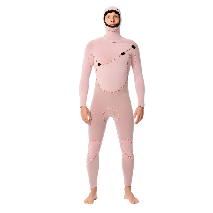 Rip Curl Flashbomb 5/4mm Hooded Chest Zip