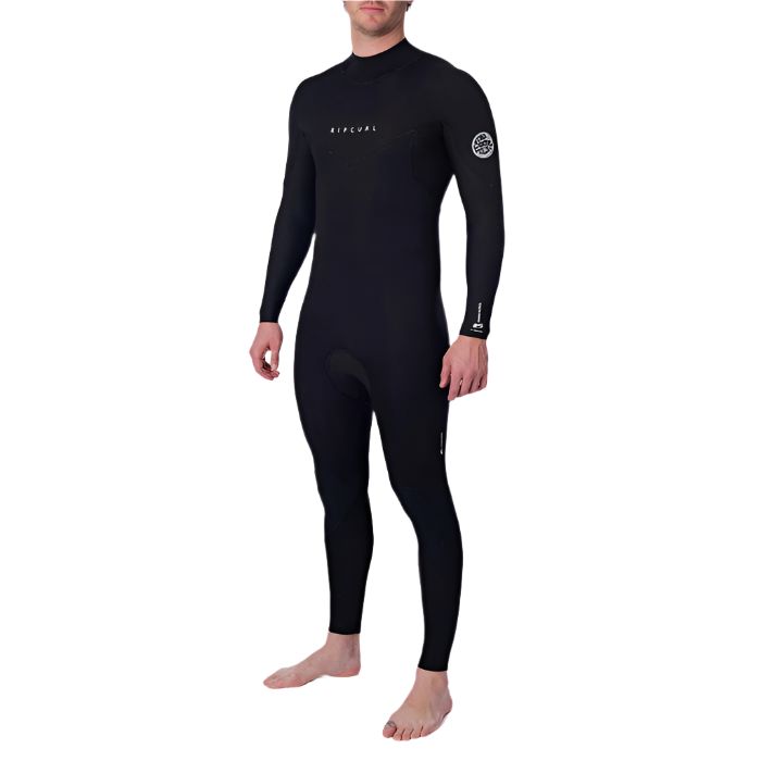 Rip Curl Dawn Patrol 4/3mm Steamer Wetsuit - Back Zip