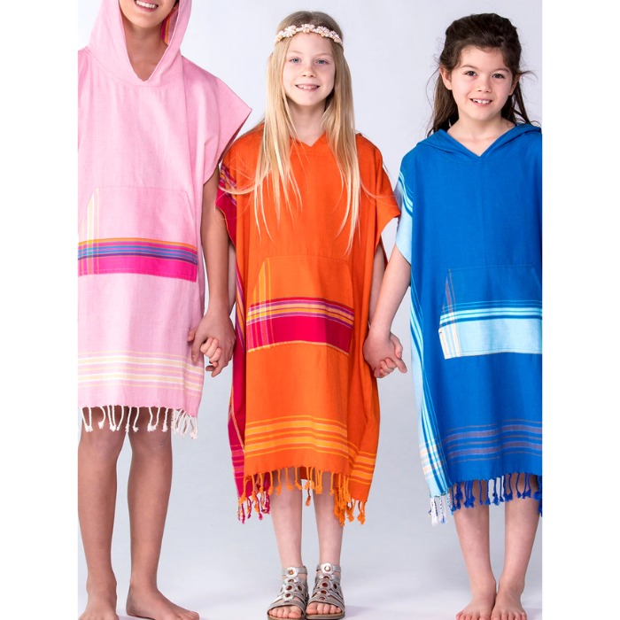 Marlin Ray Unlined Kids Ponchito