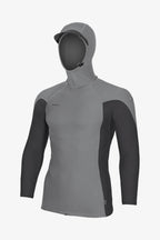 Hyperfreak Skins O'Zone Long Sleeve Rash Guard W/ Hood
