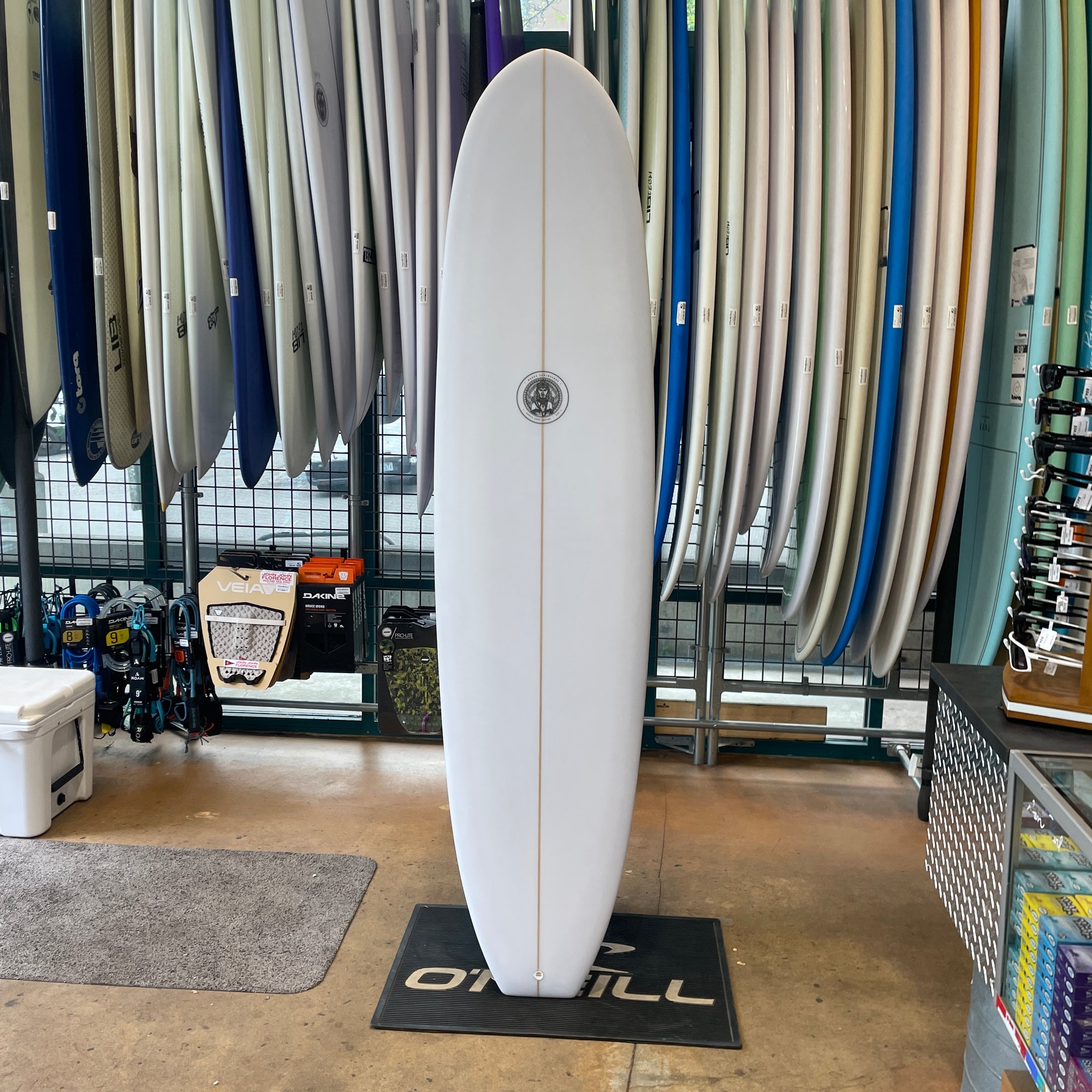 7'6" Bauer Surfboards Mini-Mal 2+1