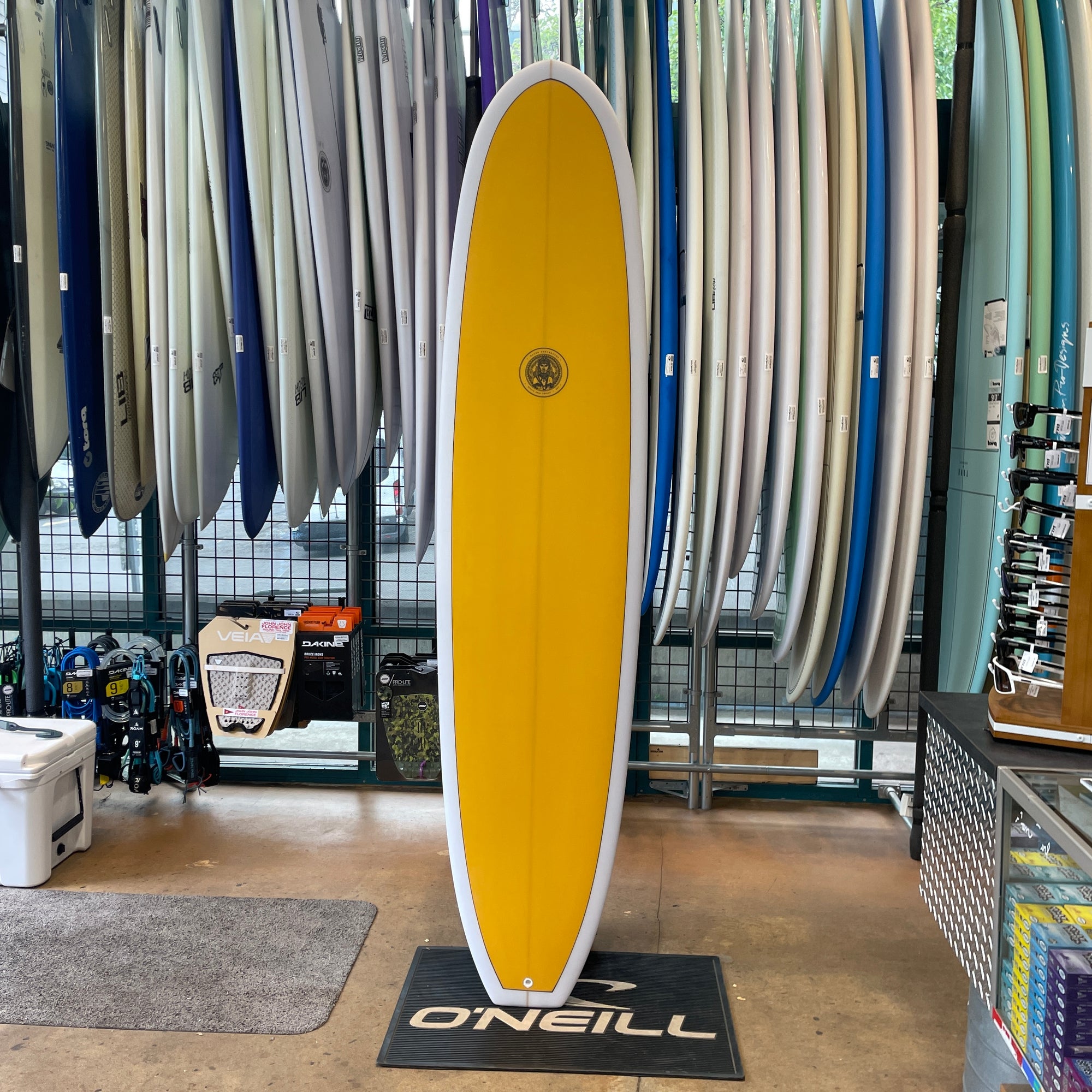 8'0" Bauer Surfboards Mini-Mal 2+1