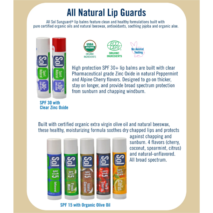 Sol Organic Lip Balm Spf 15