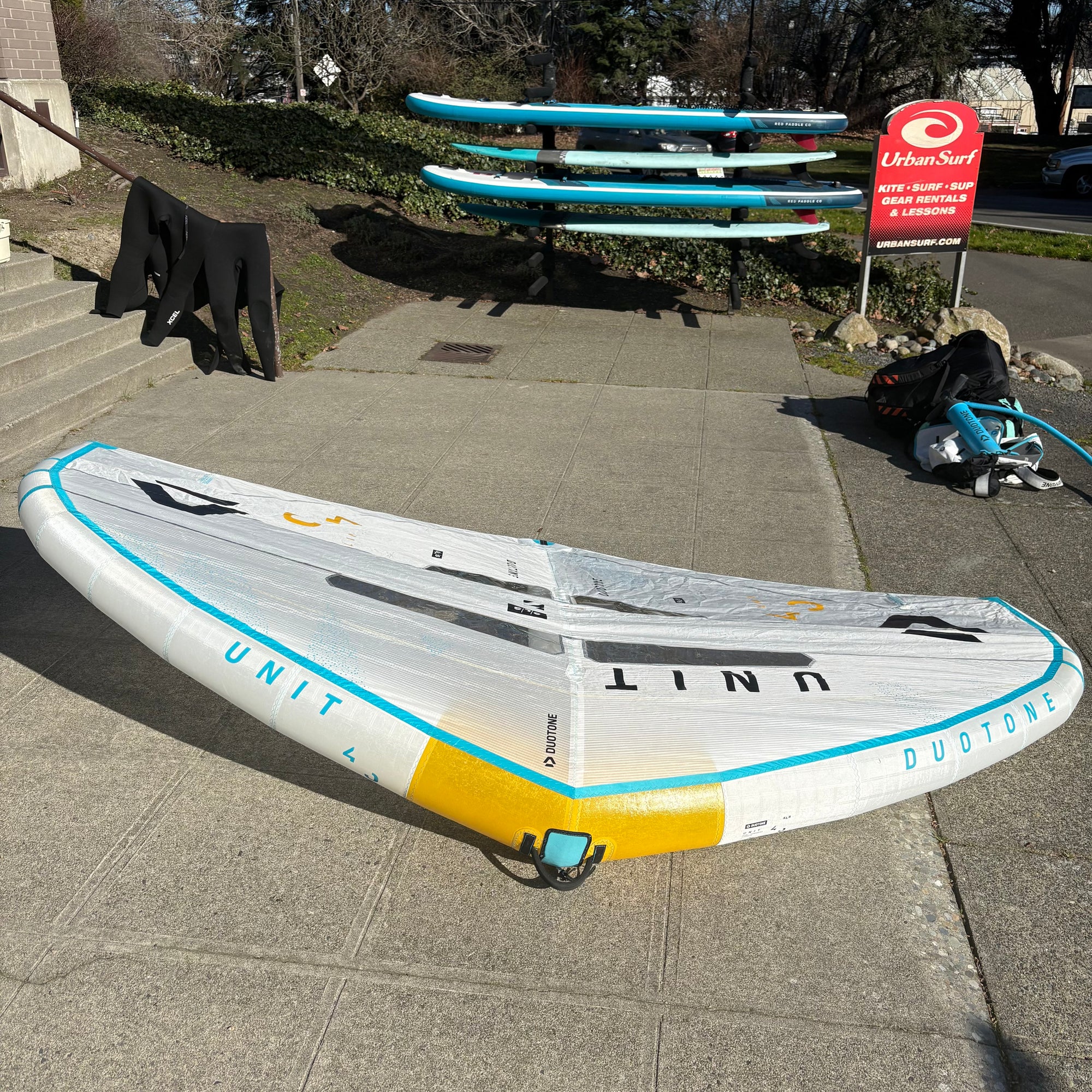 Used 2025 Duotone Unit SLS Concept Blue Foil Wing