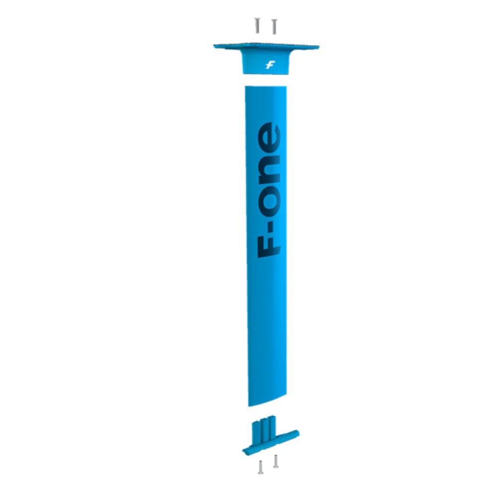 F One Aluminum Mast Set with Mast Plate and Titan Mast Foot - options vary