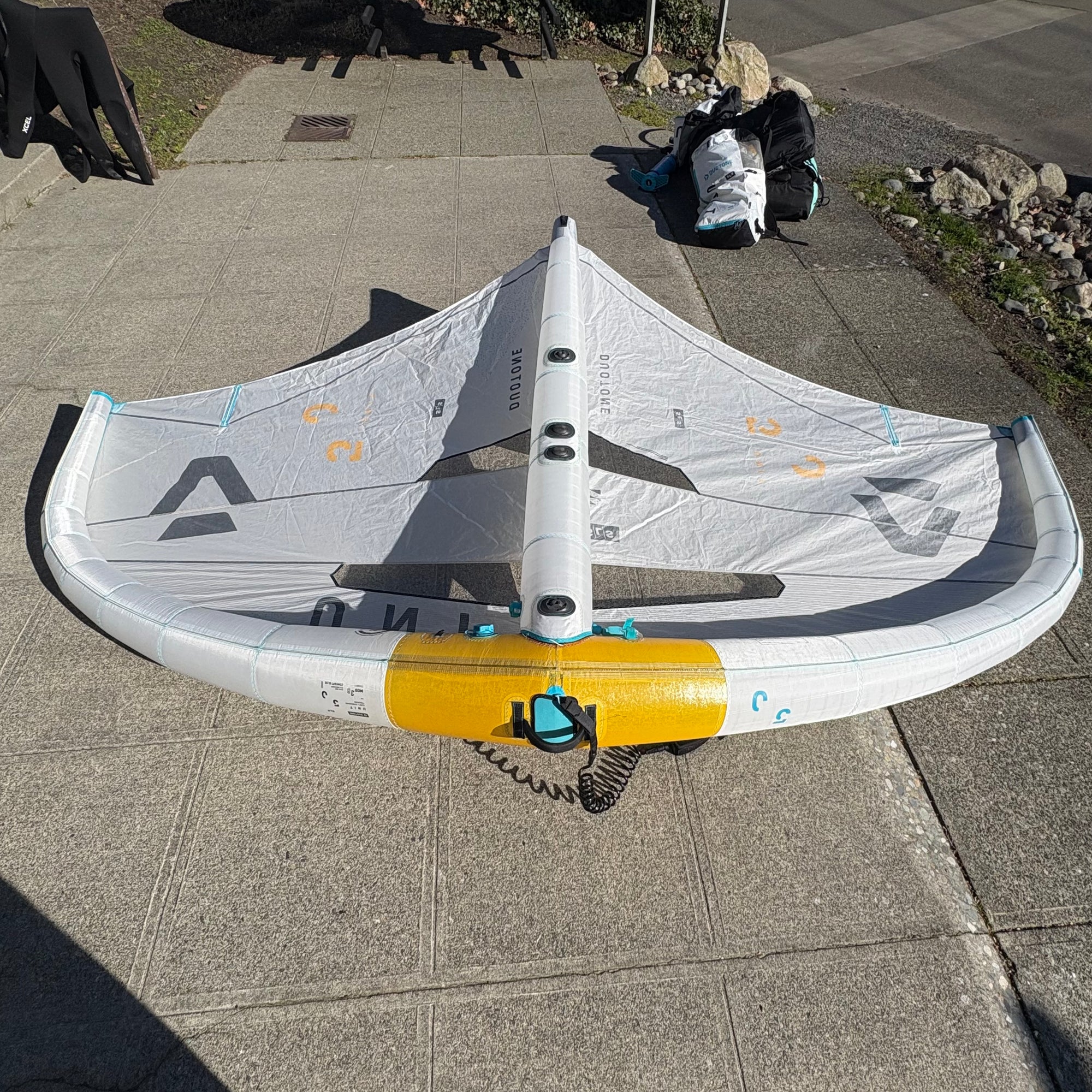 Used 2025 Duotone Unit SLS Concept Blue Foil Wing