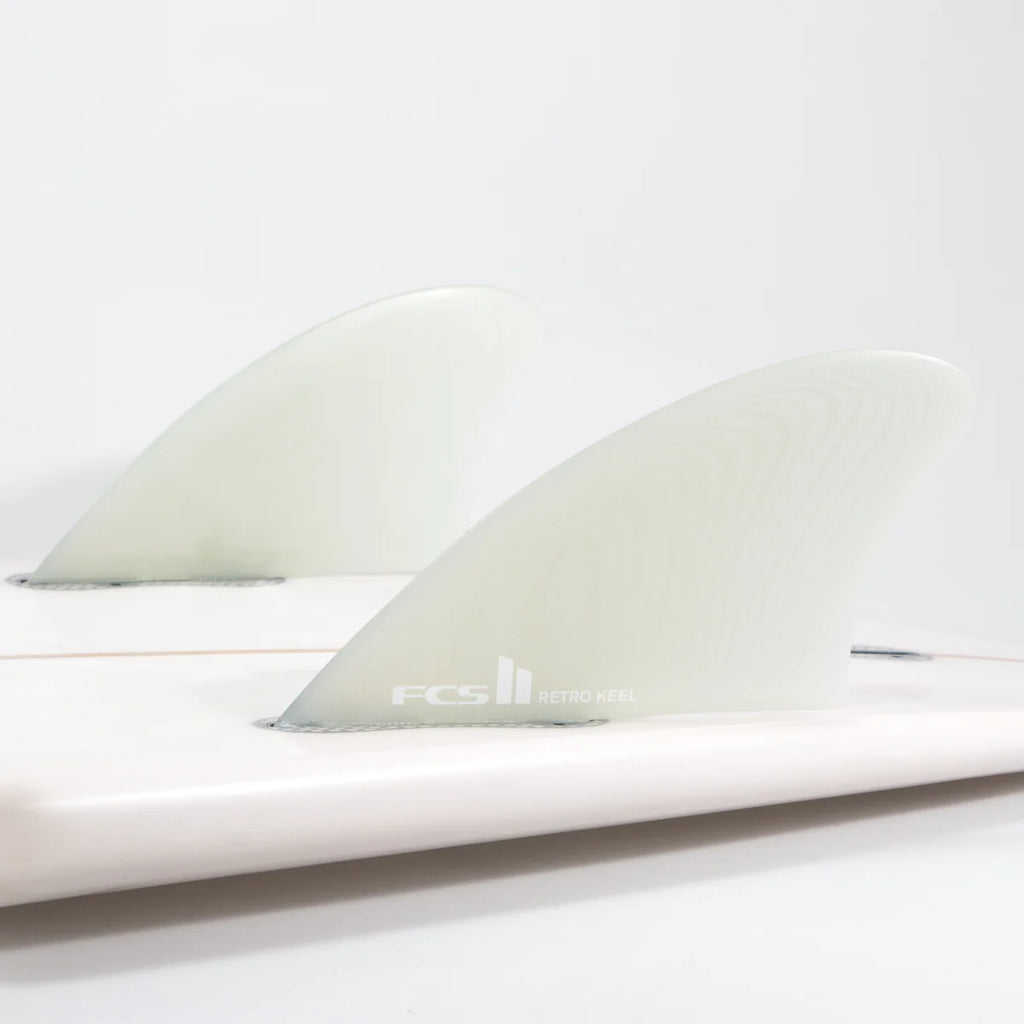 FCS II Retro Keel Twin Fin Set - Urban Surf