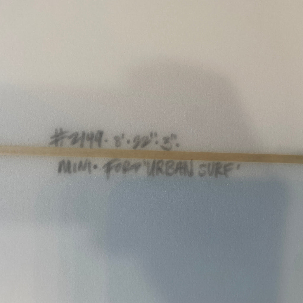 8'0" Bauer Surfboards Mini-Mal 2+1