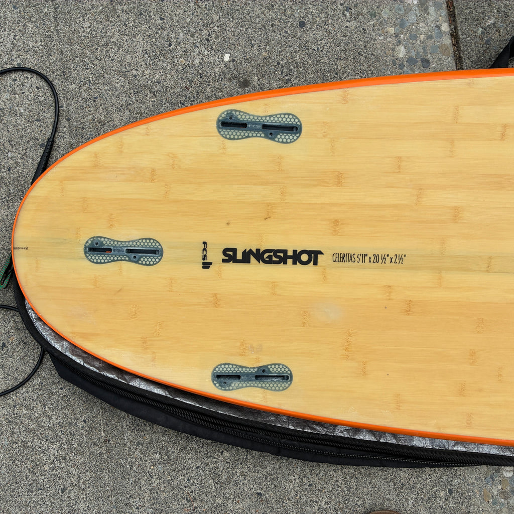 USED Slingshot Celeritas kite surf board 5'11"