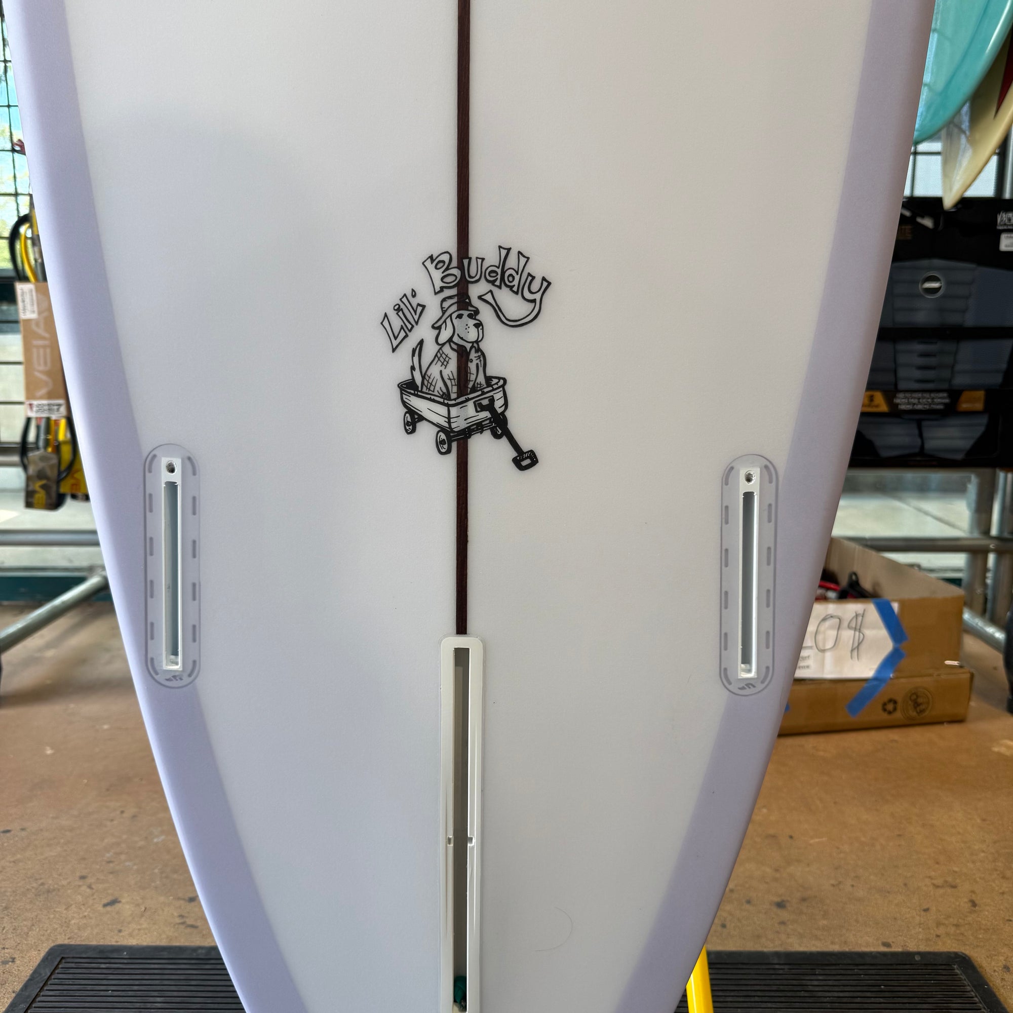 9'0" Lil Buddy (lavender) - Murdey Surfboards 2026
