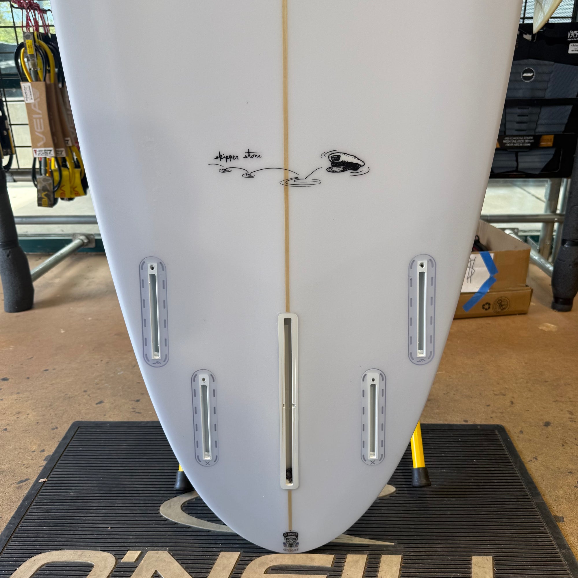 7'4" Skipper Stone (clear) - Murdey Surfboards 2026