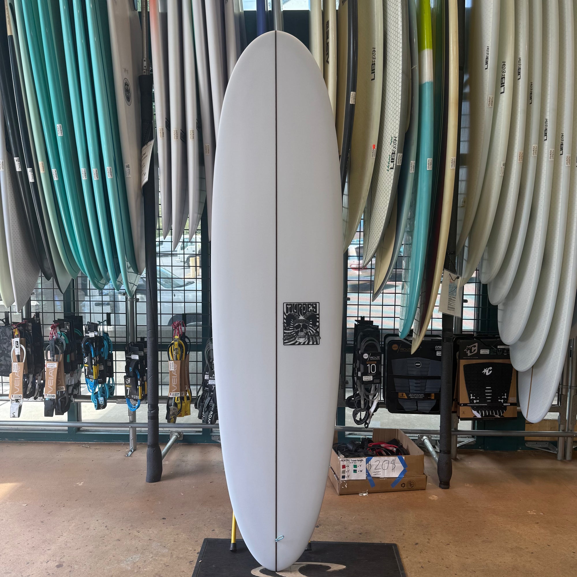 7'2" Skipper Stone (sunshine) - Murdey Surfboards 2026