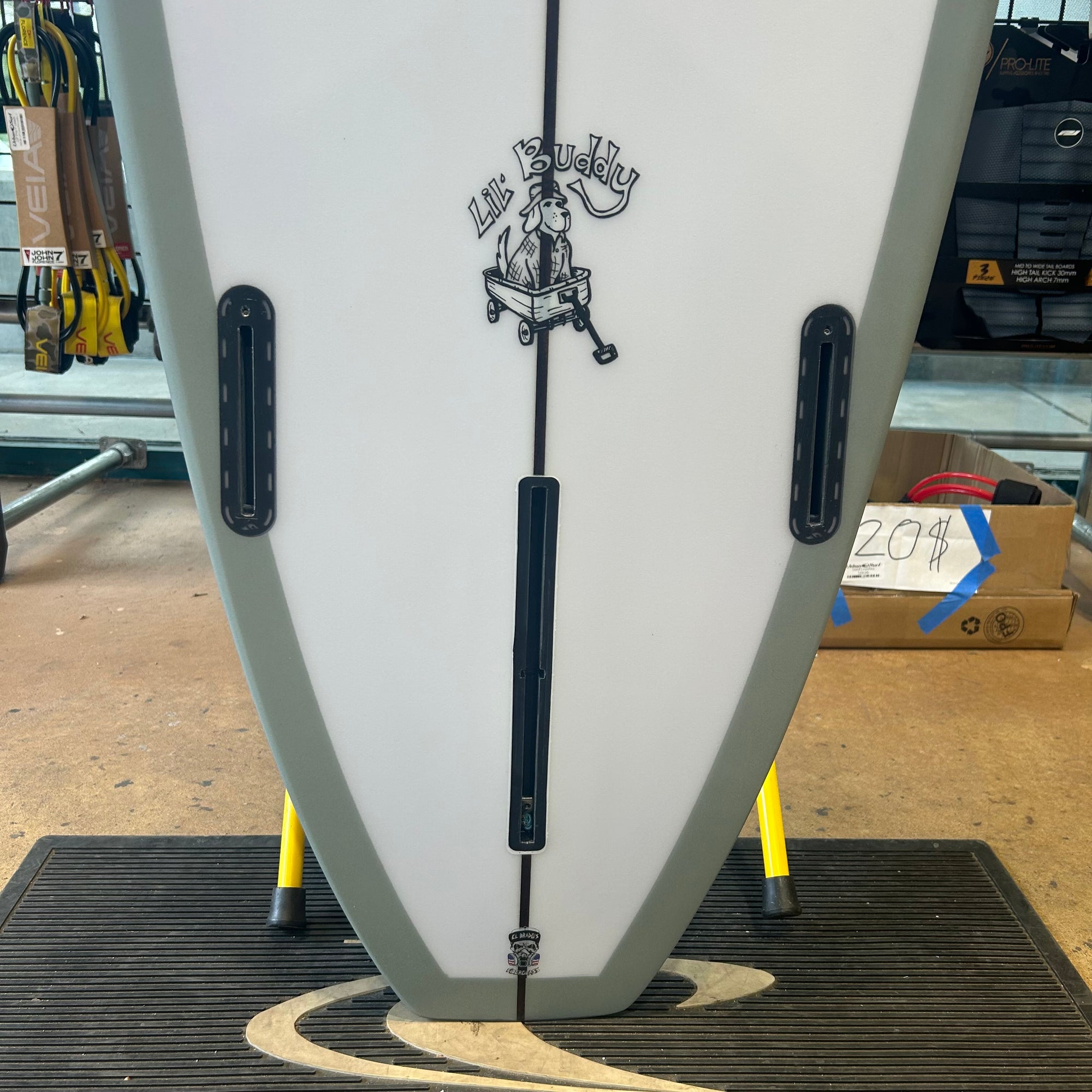 9'4" Lil Buddy (porpoise) - Murdey Surfboards 2026