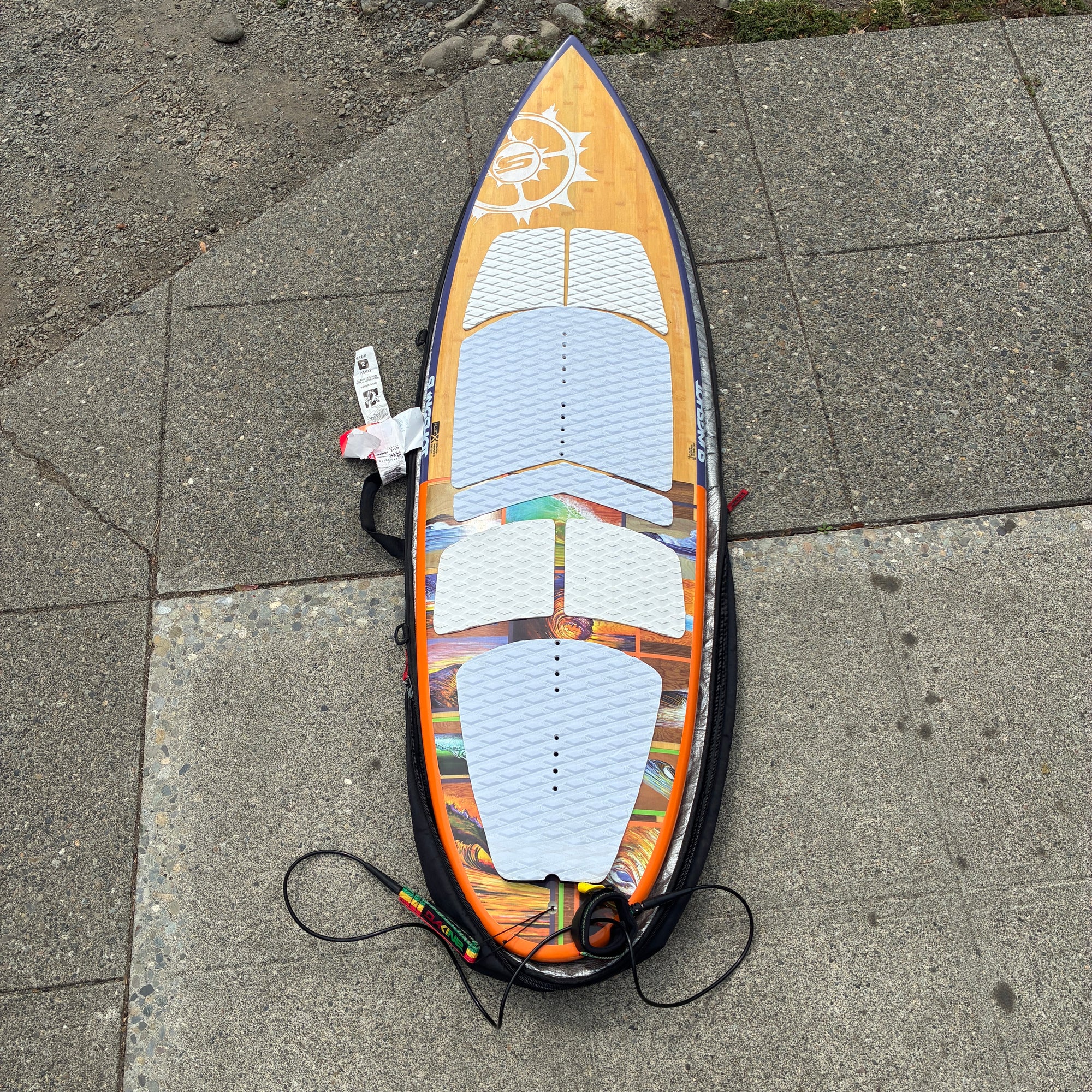 USED Slingshot Celeritas kite surf board 5'11"