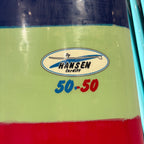 Used 9'10" Hansen Cardiff 50-50 surfboard w bag
