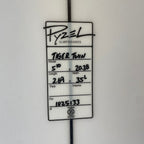 5'10" Pyzel Tiger Twin (Airbrush)