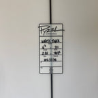 6'2" Pyzel White Tiger