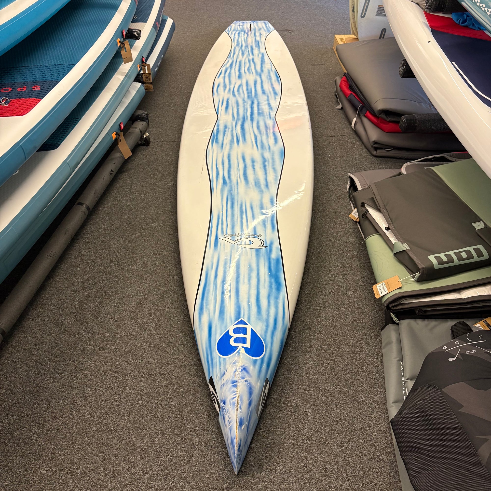 Joe Bark Candice Appleby Elite Race Board