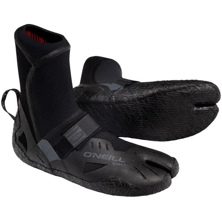 O'Neill Psycho Tech 5mm Booties - Split Toe