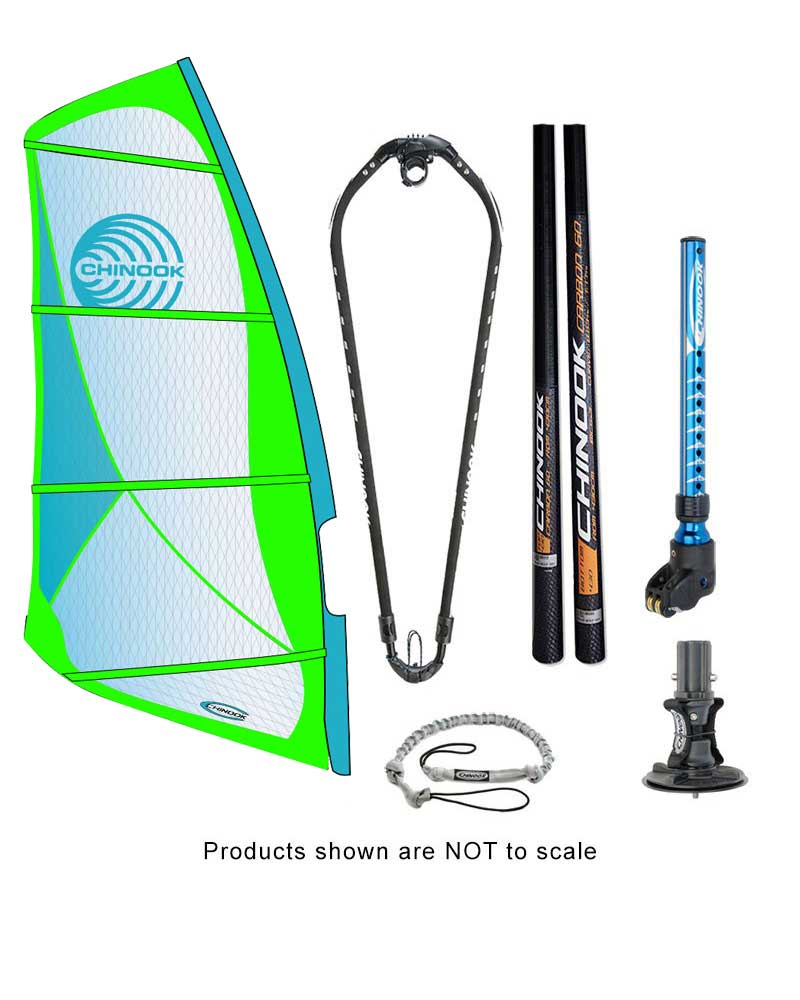 Power Glide Complete Windsurf Rig