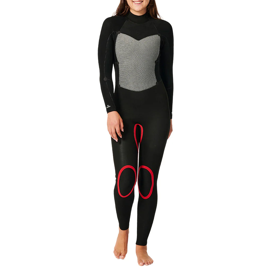 Rip Curl Womens Omega 4/3mm Wetsuit - Back Zip