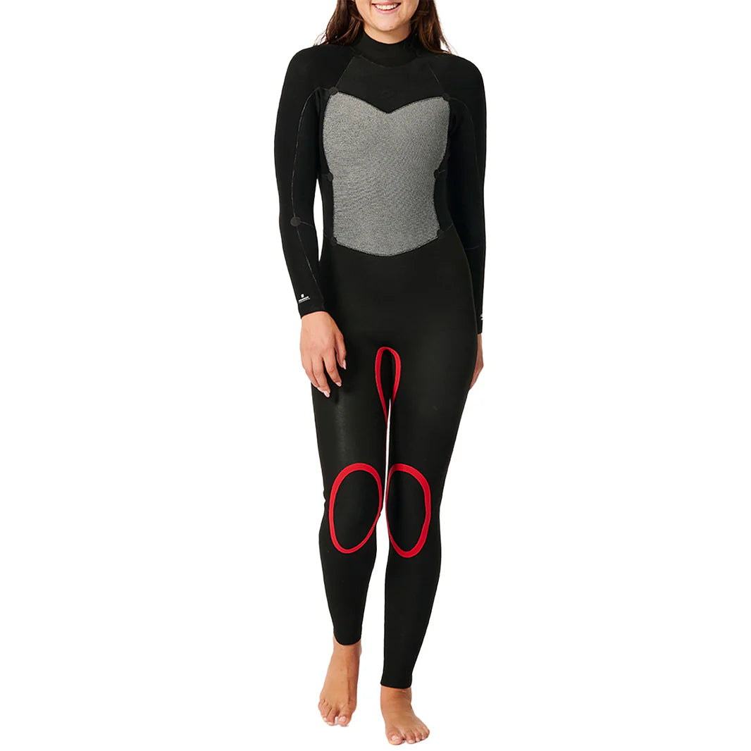 Rip Curl Womens Omega 4/3mm Wetsuit - Back Zip