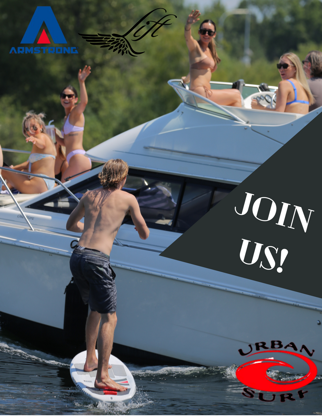 Urban Surf Foil Lessons - Urban Surf