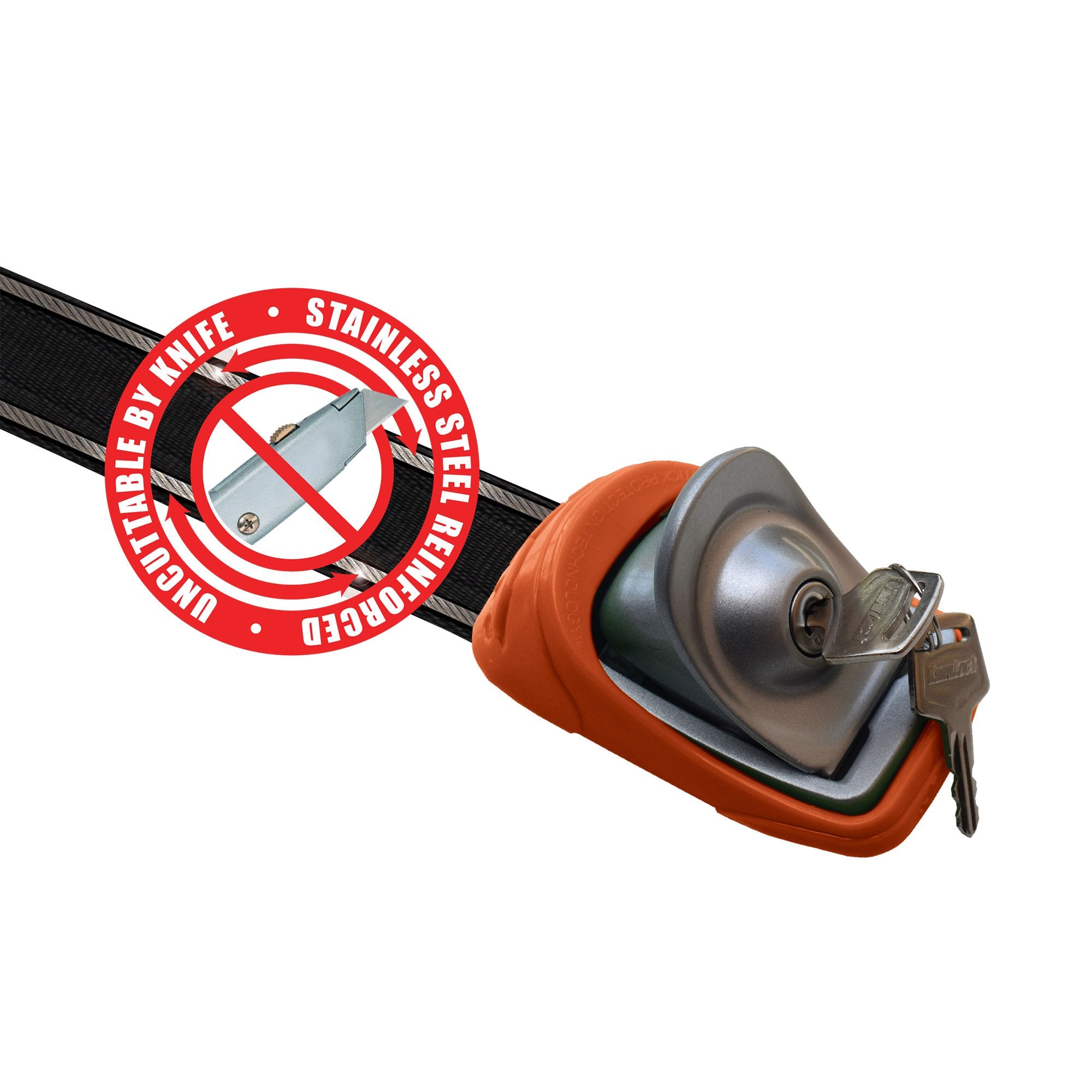 Kanulock Lockable Tie Downs - 8'