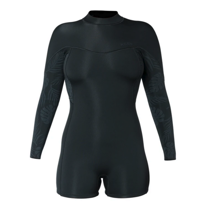 Womens Axis L/S Boy Cut 2mm Spring