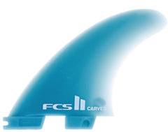 FCS II Carver Quad Rear Fin Set Medium - Glass Flex