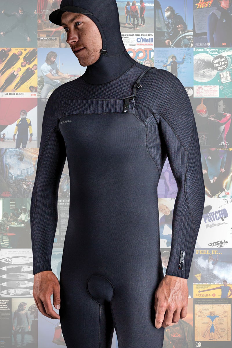 O'Neill Hyperfreak 5/4+ Hooded Chest Zip - Urban Surf
