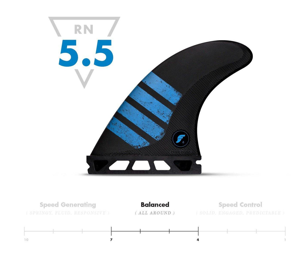 Future Fins F6 Alpha Netplus 5-fin Thruster - Urban Surf