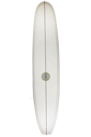 9'6" Bauer Surfboards Noserider Single Fin - Sanded - Urban Surf