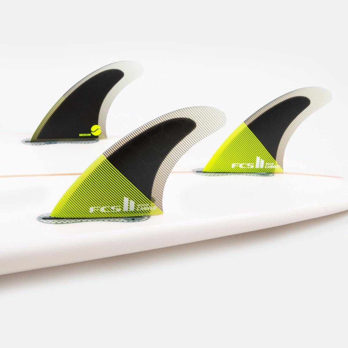 FCS II Carver PC Tri Fin Set - Choose Size - Urban Surf